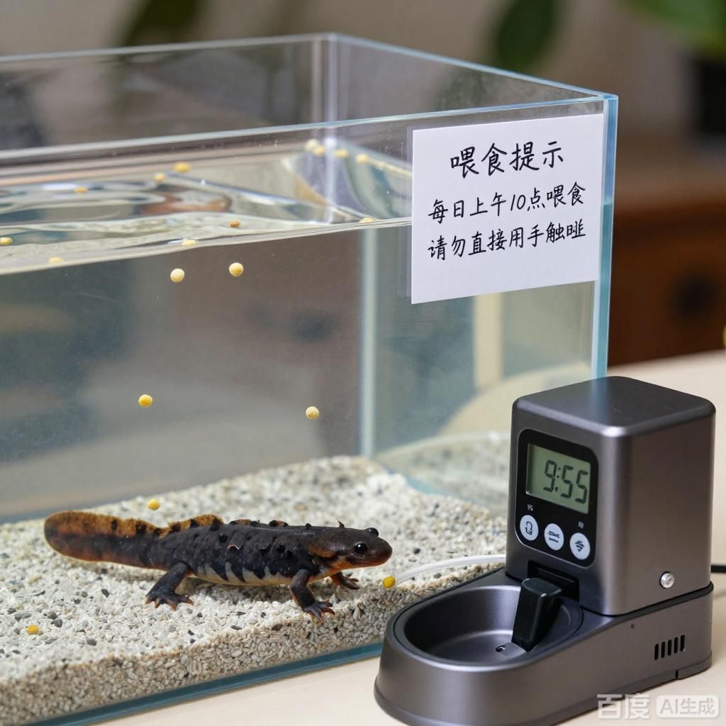 蠑螈多久喂一次，如何判斷蠑螈是否需要喂食