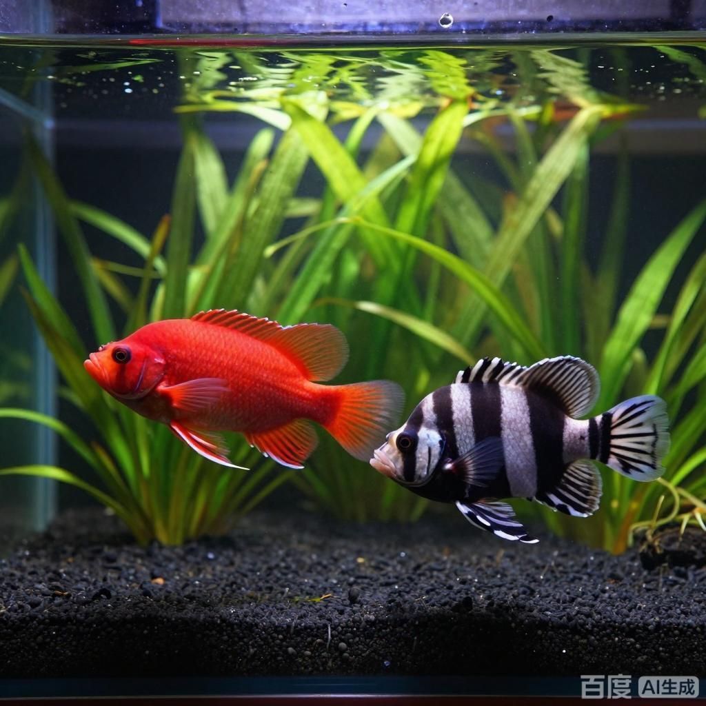 胭脂孔雀龍魚和虎魚混養成功案例，胭脂孔雀龍魚和虎魚混養
