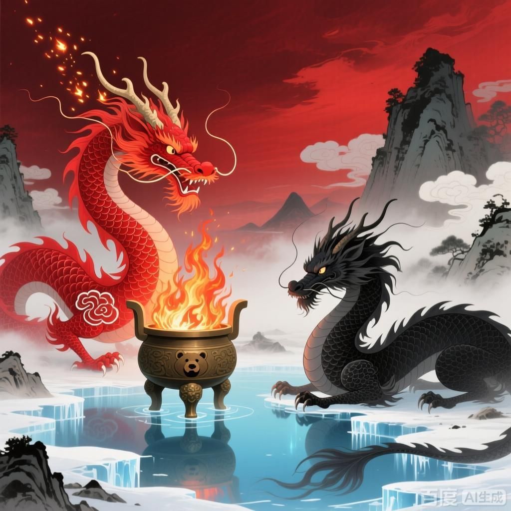 能否提供紅龍與黑龍的詳細(xì)對比，紅龍與黑龍?jiān)谖幕杏惺裁床煌饬x