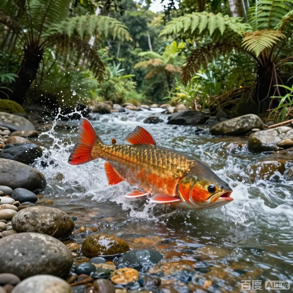 除了東南亞，還有哪些地方產紅龍魚，四張插畫分別展現不同產地紅龍魚的形態特征 除了東南亞，還有哪些地方產紅龍魚，四張插畫分別展現不同產地紅龍魚的形態特征 龍魚百科 第3張