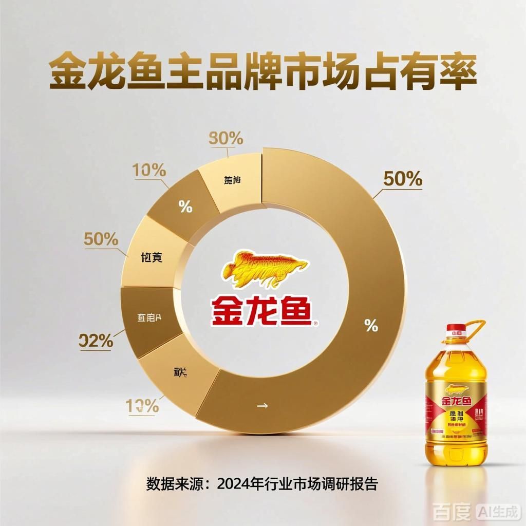 金龍魚主品牌的市場占有率是多少，金龍魚主品牌市場占有率在近年來有了顯著的增長
