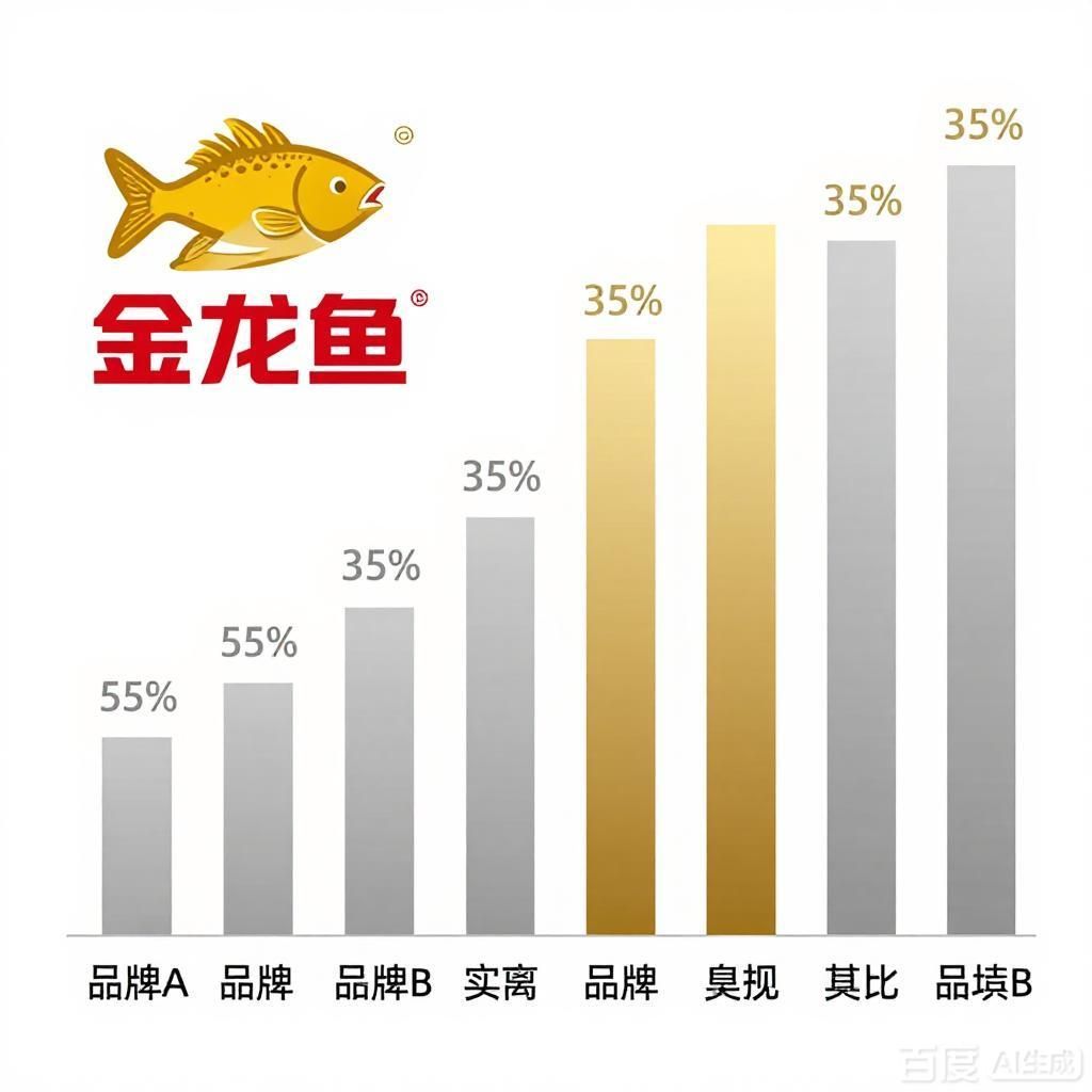 金龍魚主品牌的市場占有率是多少，金龍魚主品牌市場占有率在近年來有了顯著的增長