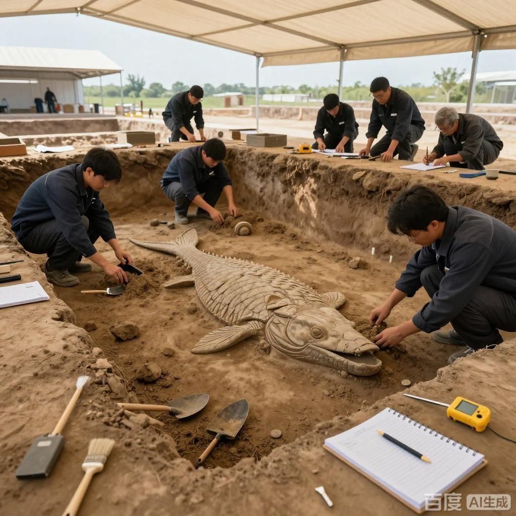 能否提供更多關于龍魚的考古發(fā)現(xiàn)，湖南長沙發(fā)現(xiàn)珍貴龍魚雕像，造型生動栩栩如生，栩栩如生