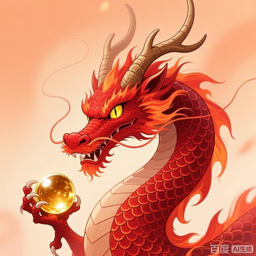 如何繪制紅龍微信頭像，紅龍微信頭像的繪制方法