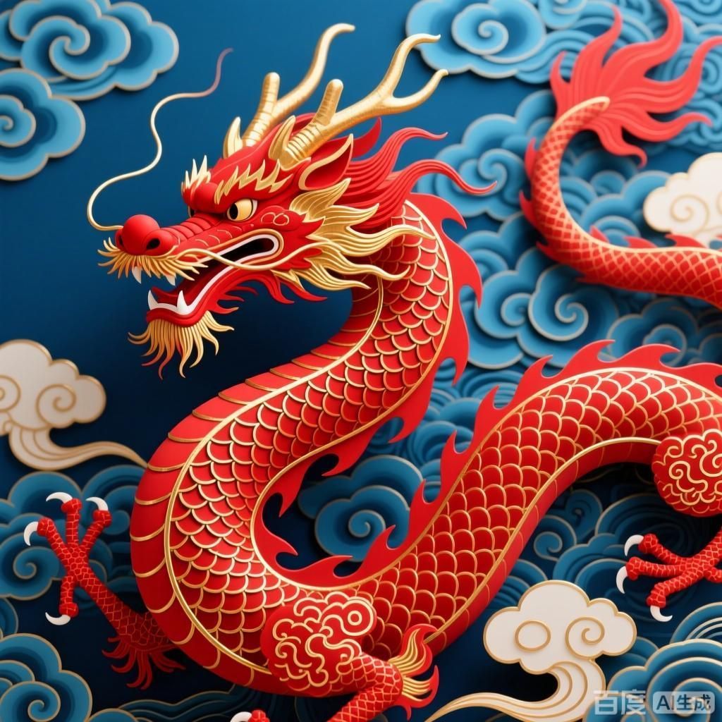 如何繪制紅龍微信頭像，紅龍微信頭像的繪制方法