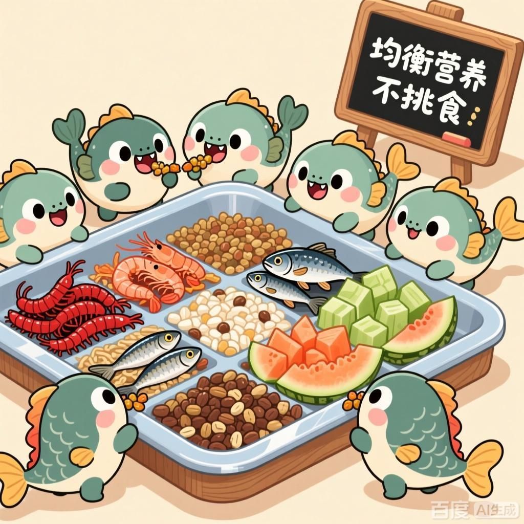 如何搭配餌料以滿足龍魚營養需求，龍魚餌料搭配有哪些常見誤區
