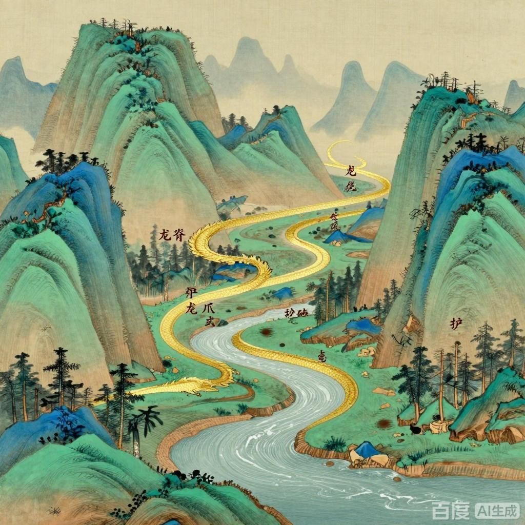 如何繪制龍脈示意圖，ai技術(shù)繪制龍脈示意圖的基本步驟，給我一些繪制龍脈示意圖的工具推薦