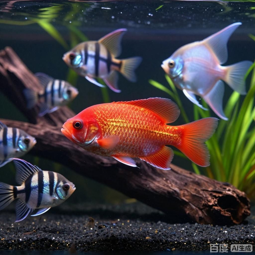 短身半福紅龍魚的最佳混養(yǎng)伙伴是什么，短身半福紅龍魚與哪些魚混養(yǎng)最和諧短身半福紅龍魚混養(yǎng)