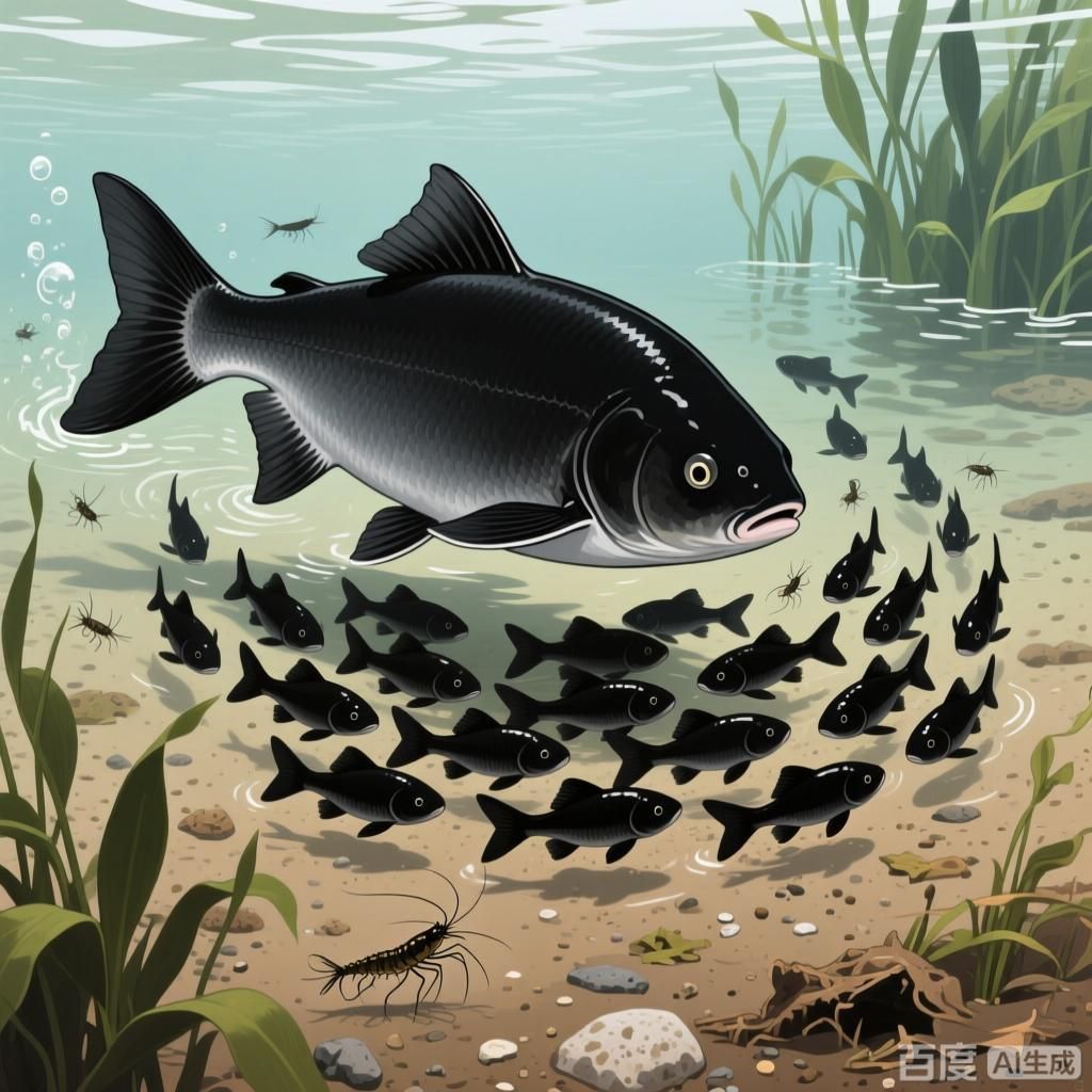 請(qǐng)?jiān)敿?xì)描述雷龍魚(yú)和黑魚(yú)的繁殖過(guò)程，雷龍魚(yú)和黑魚(yú)的繁殖過(guò)程