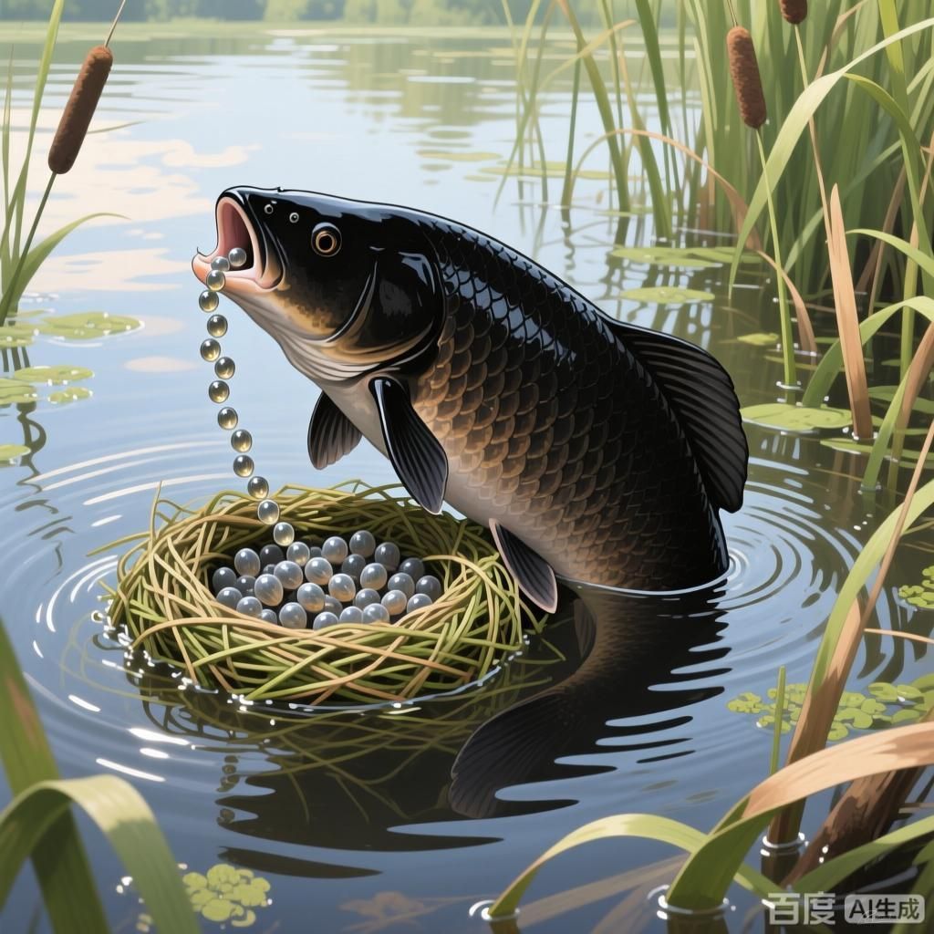 請(qǐng)?jiān)敿?xì)描述雷龍魚(yú)和黑魚(yú)的繁殖過(guò)程，雷龍魚(yú)和黑魚(yú)的繁殖過(guò)程