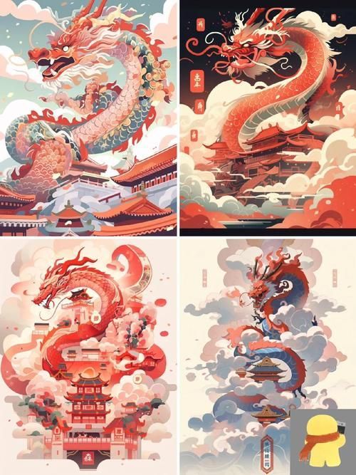 能否提供更多風格的龍圖片，不同風格的龍圖的高清資源下載清單和使用場景說明