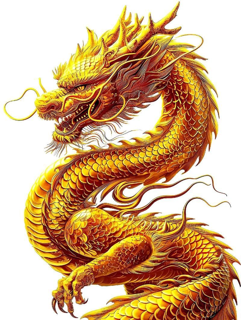 給我一張龍的圖片，中國龍有哪些象征意義