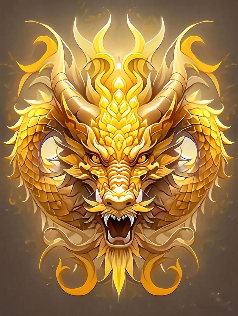 給我一張龍的圖片，中國龍有哪些象征意義