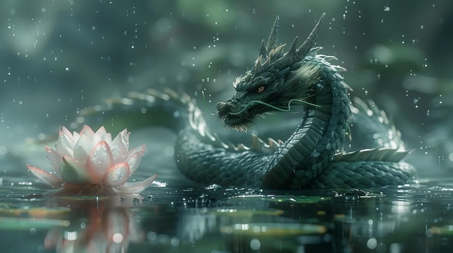 有沒有藝術化的龍水圖片推薦，故宮九龍吐水系列插畫系列插畫資源清單，藝術化龍水圖片