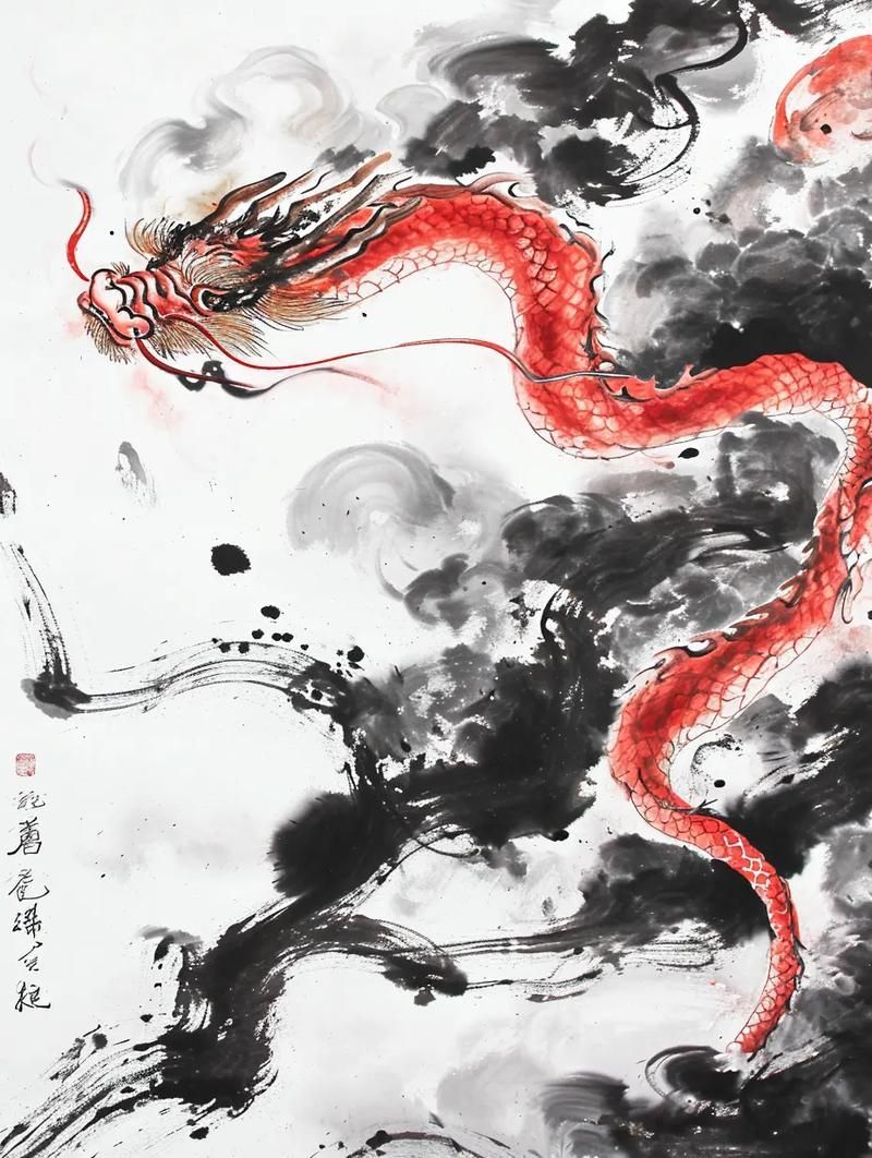 有沒有藝術化的龍水圖片推薦，故宮九龍吐水系列插畫系列插畫資源清單，藝術化龍水圖片