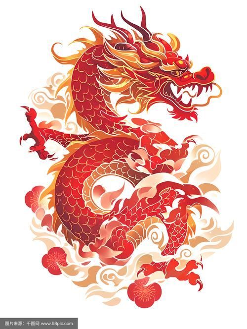 紅龍插畫藝術欣賞，紅龍插畫藝術欣賞與評價