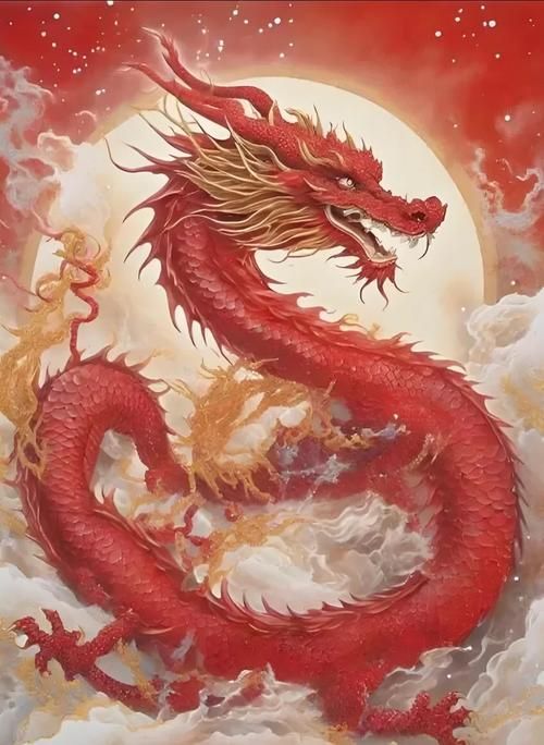 紅龍插畫藝術欣賞，紅龍插畫藝術欣賞與評價