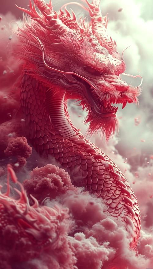 紅龍插畫藝術欣賞，紅龍插畫藝術欣賞與評價