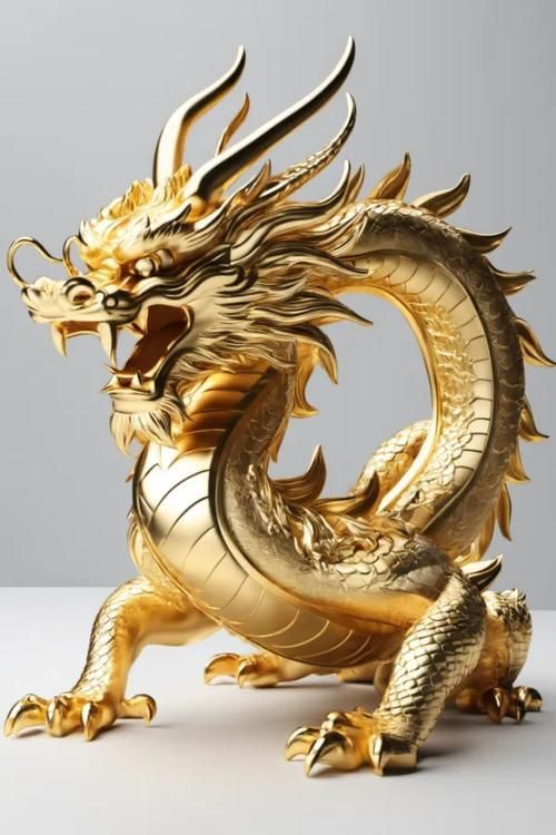 招財(cái)金龍有哪些不同款式，招財(cái)金龍與現(xiàn)代招財(cái)金龍的招財(cái)金龍款式的寓意與寓意