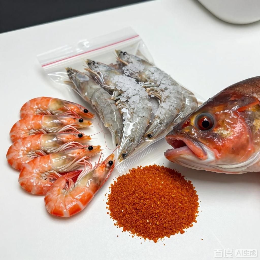 給我推薦一些紅龍魚的食物，紅龍魚的飲食需求