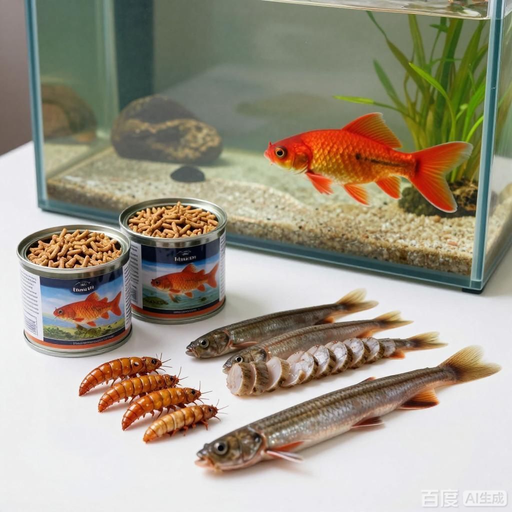 給我推薦一些紅龍魚的食物，紅龍魚的飲食需求