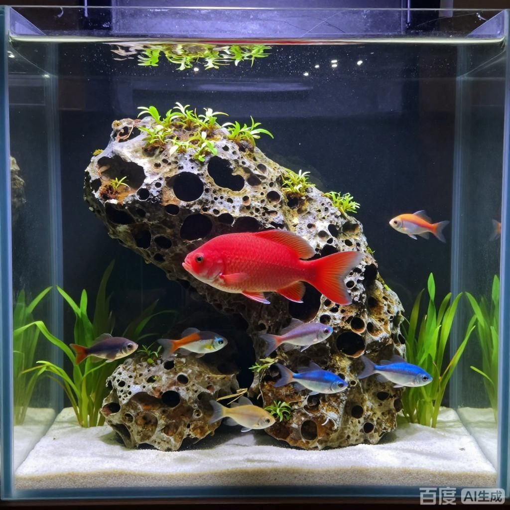 如何設置紅龍魚混養的視覺遮擋，紅龍魚混養的視覺遮擋