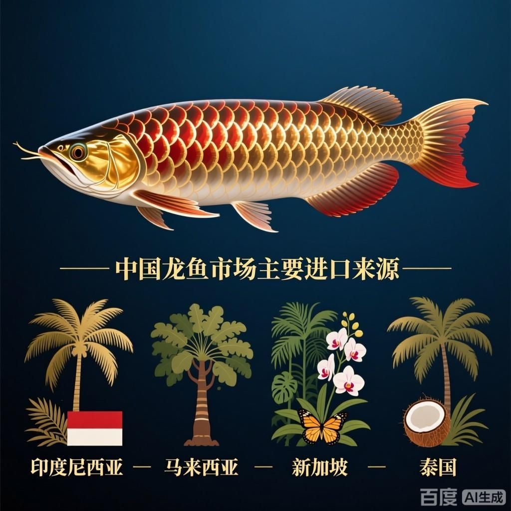 中國龍魚市場的主要進口來源地有哪些，中國龍魚市場的主要進口品牌有哪些