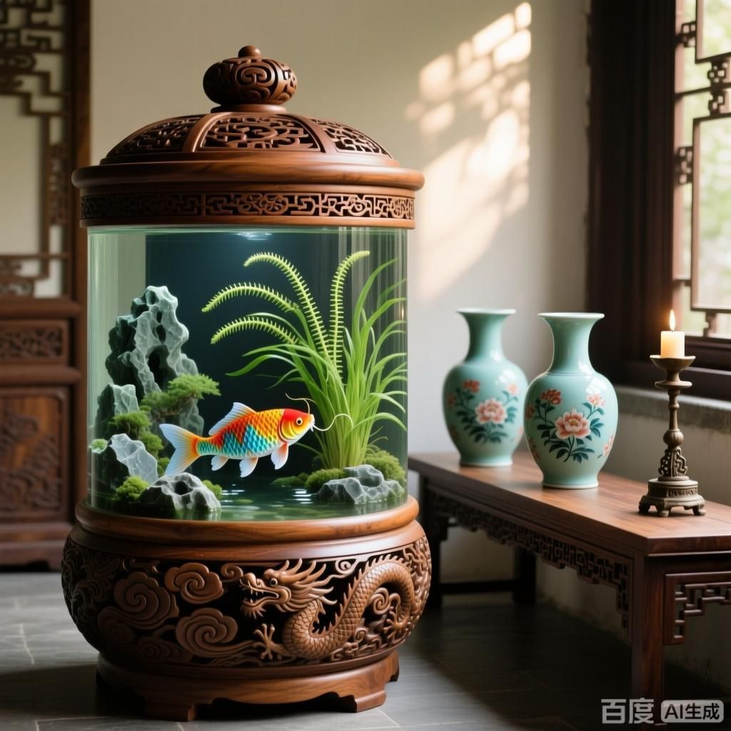 如何布置招財龍魚的拍攝場景，招財龍魚拍攝場景布置
