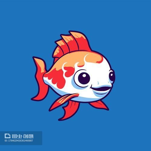 有沒有更多風格的吉祥物魚圖片，吉祥物魚的設計風格