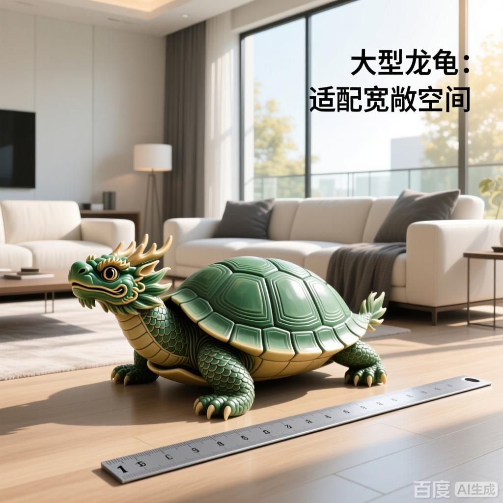 龍龜的尺寸如何選擇，風水學中常見的吉祥物之一龍龜尺寸選擇的詳細步驟