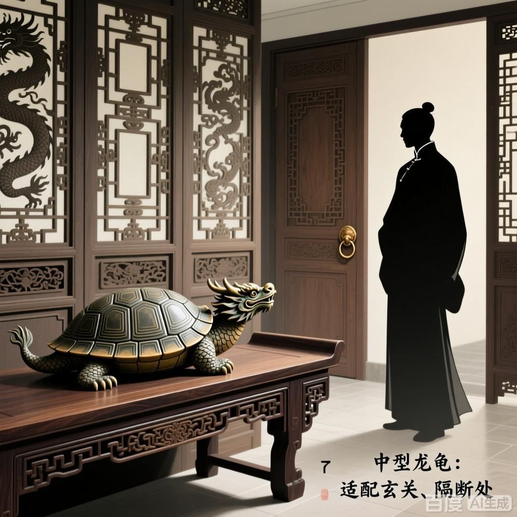 龍龜的尺寸如何選擇，風水學中常見的吉祥物之一龍龜尺寸選擇的詳細步驟