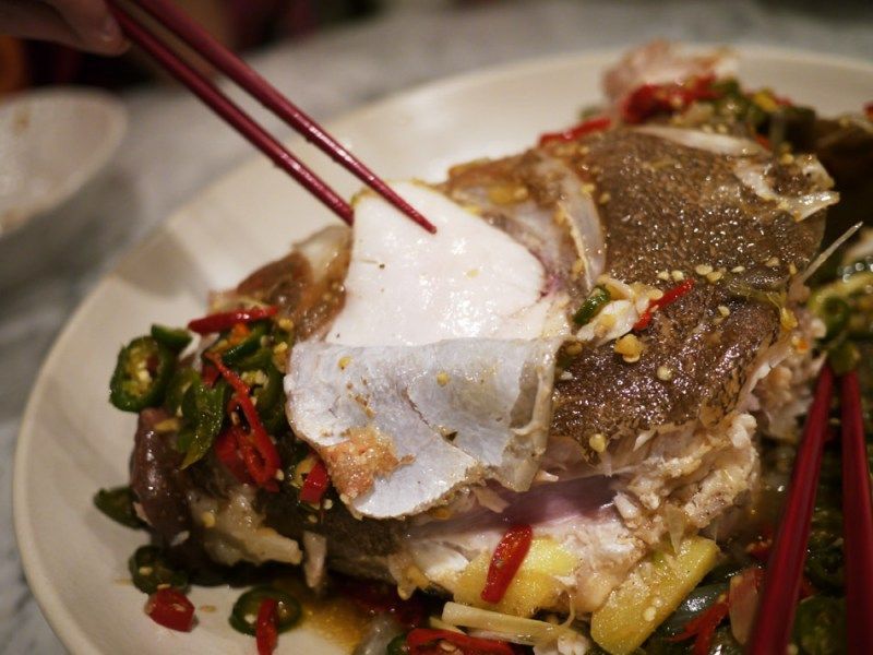龍魚浮頭魚頭最簡單做法，龍魚浮頭魚頭
