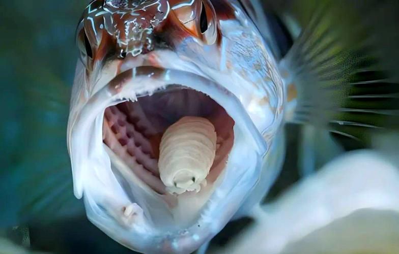給我一些關于魚虱寄生蟲的圖片或視頻，如何判斷魚缸是否感染了魚虱