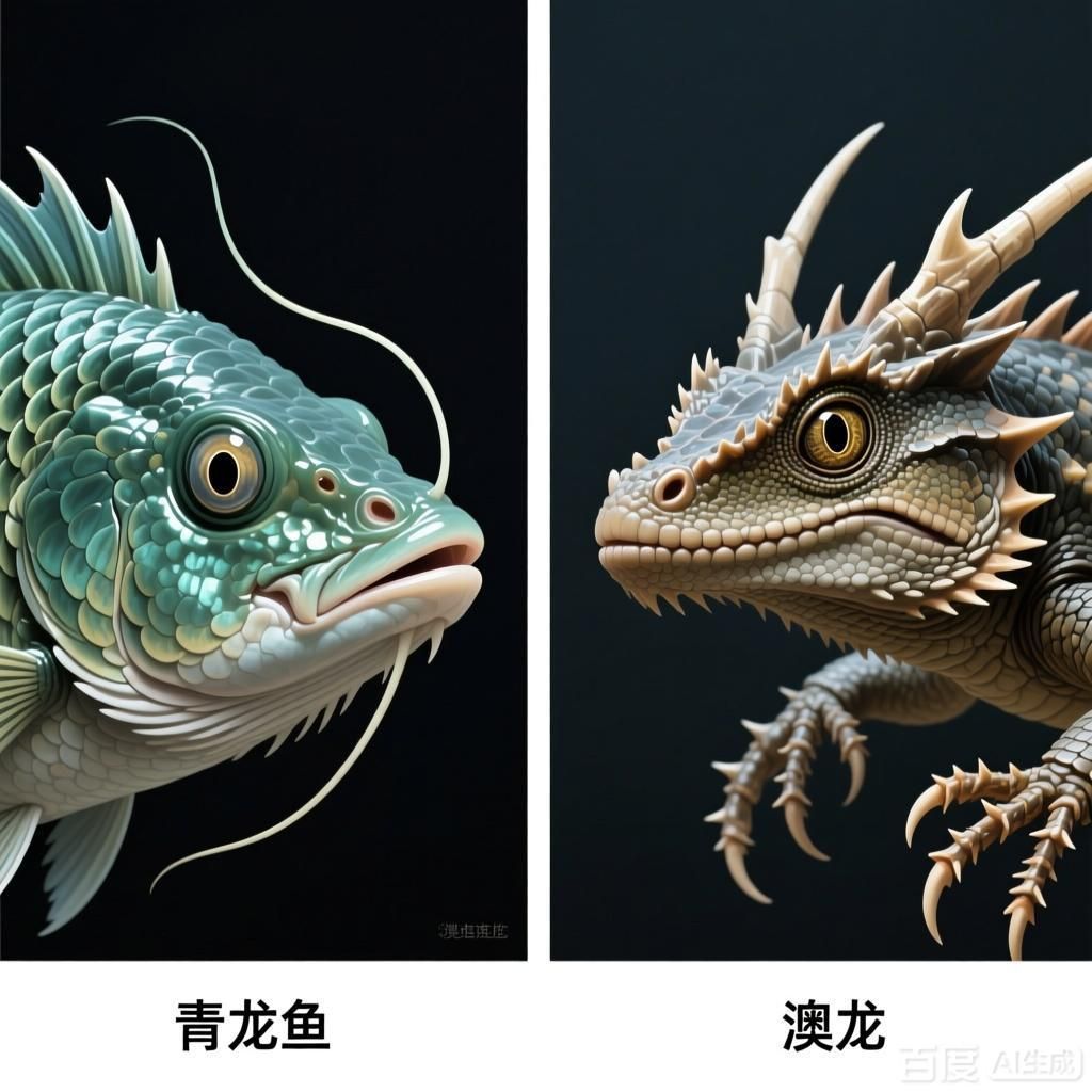 詳解青龍魚和澳龍的不同之處，青龍魚和澳龍的不同之處,青龍魚和澳龍的價格差異大嗎?