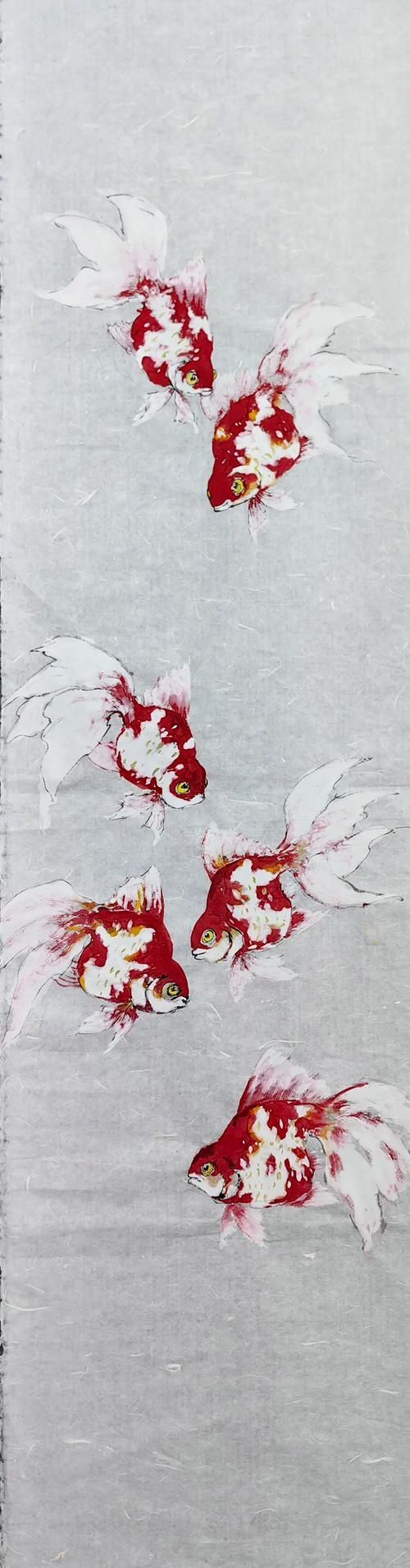 能詳細介紹一下寫意金龍魚的畫法嗎？，寫意金龍魚寫意金龍魚繪畫技法的詳細教程：寫意金龍魚