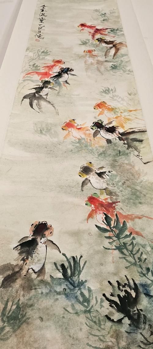 能詳細介紹一下寫意金龍魚的畫法嗎？，寫意金龍魚寫意金龍魚繪畫技法的詳細教程：寫意金龍魚