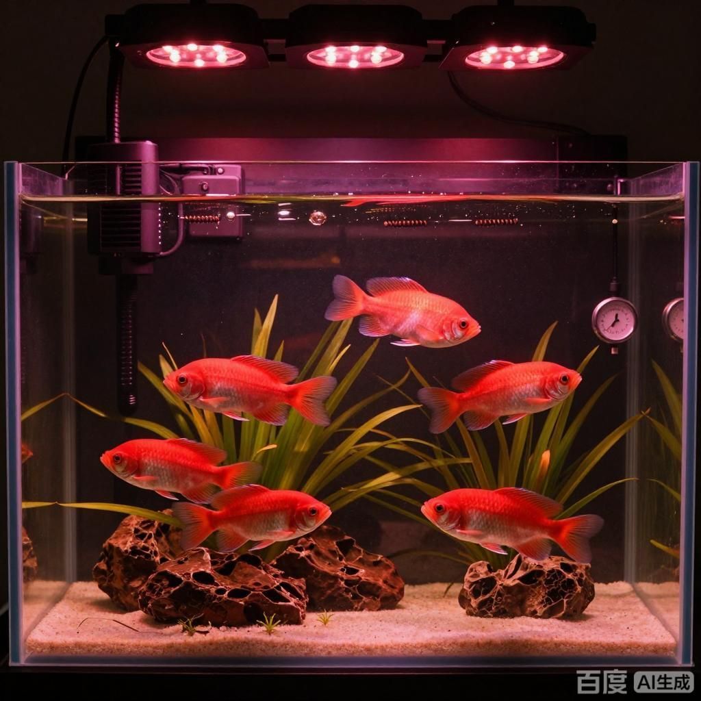 如何正確設(shè)置紅燈照射紅龍魚，如何正確的設(shè)置紅龍魚燈光