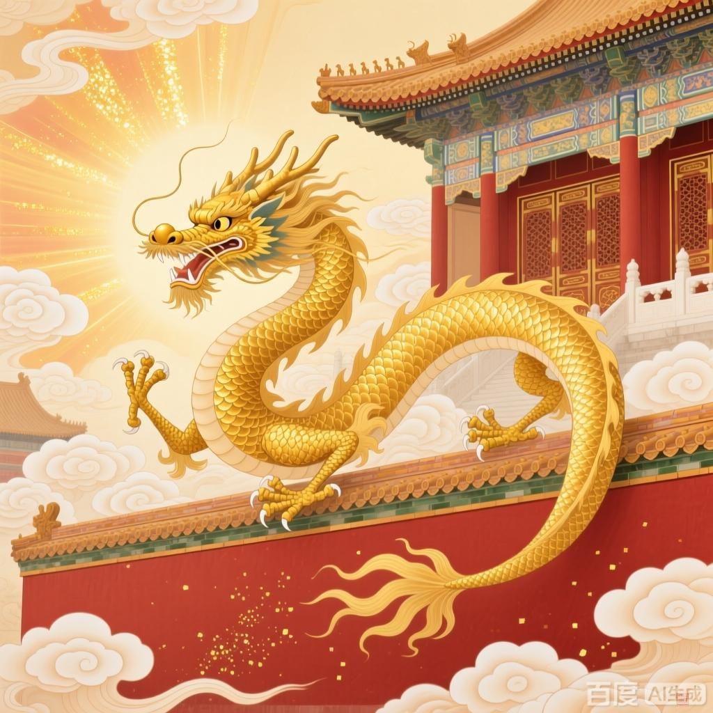 能否再詳細解釋金龍在東方文化中的地位，金龍在東方文化中有哪些具體典故