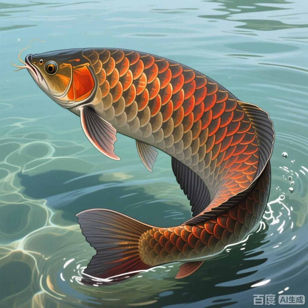 龍魚的鱗片如何畫才更生動？，魚的鱗片繪制技巧