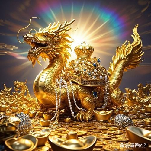 有哪些聚財金龍圖片推薦，聚財金龍圖片