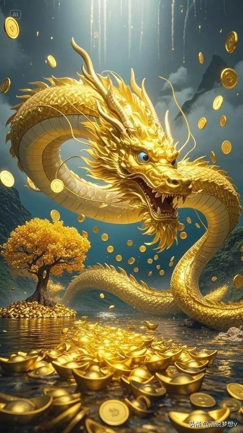 有哪些聚財金龍圖片推薦，聚財金龍圖片