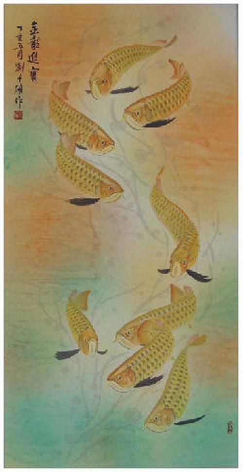 給我推薦一些龍魚(yú)國(guó)畫(huà)的畫(huà)家，中國(guó)龍魚(yú)國(guó)畫(huà)的代表人物
