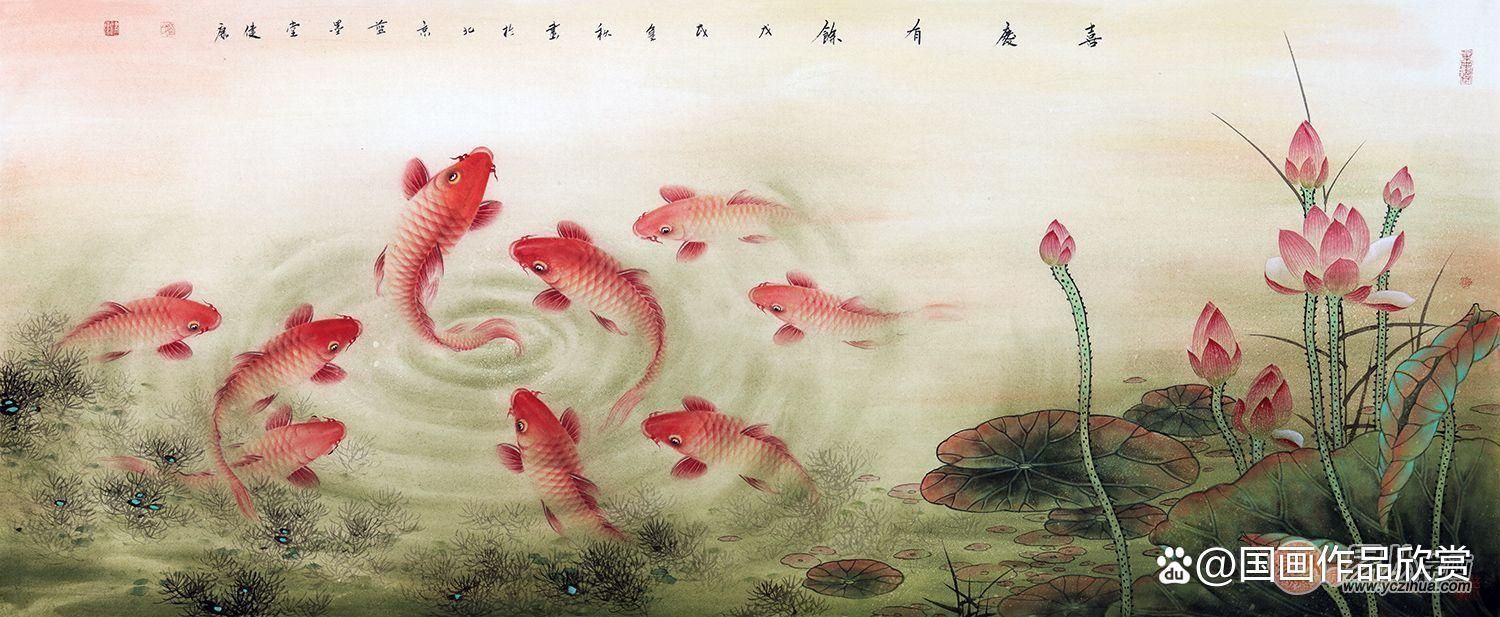 給我推薦一些龍魚(yú)國(guó)畫(huà)的畫(huà)家，中國(guó)龍魚(yú)國(guó)畫(huà)的代表人物
