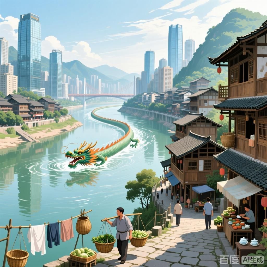 龍脈對城市文化有何影響，城市中的龍脈與城市文化的影響體現(xiàn)在以下幾個方面