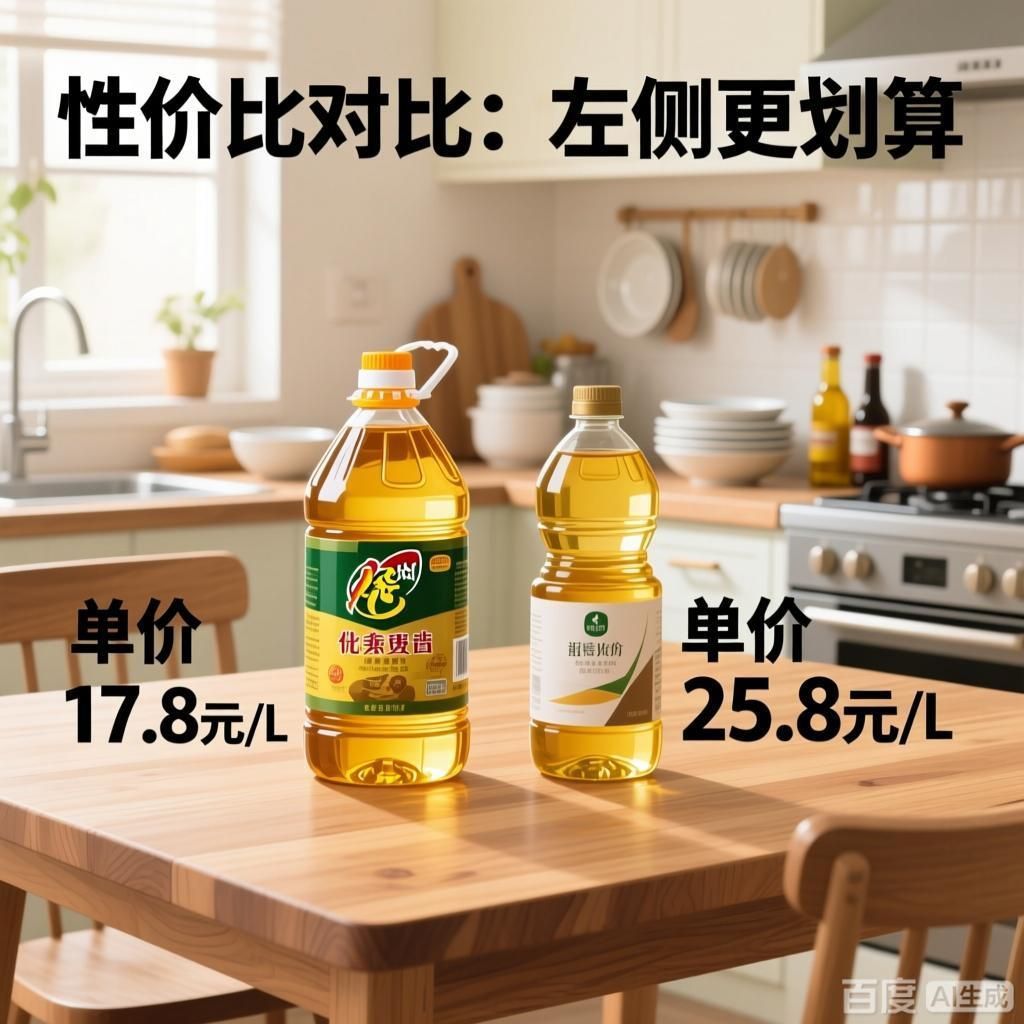 兩款油的價格差異大嗎，哪個更劃算，如何判斷兩款油的價格差異