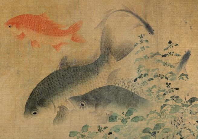 推薦一些龍魚繪畫的名家作品