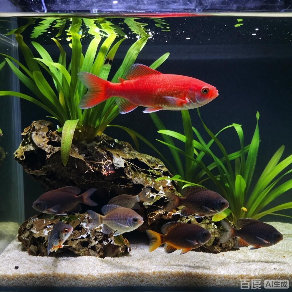 朱巴利魚和龍魚混養成功案例分享，巴利魚和龍魚混養成功案例分享