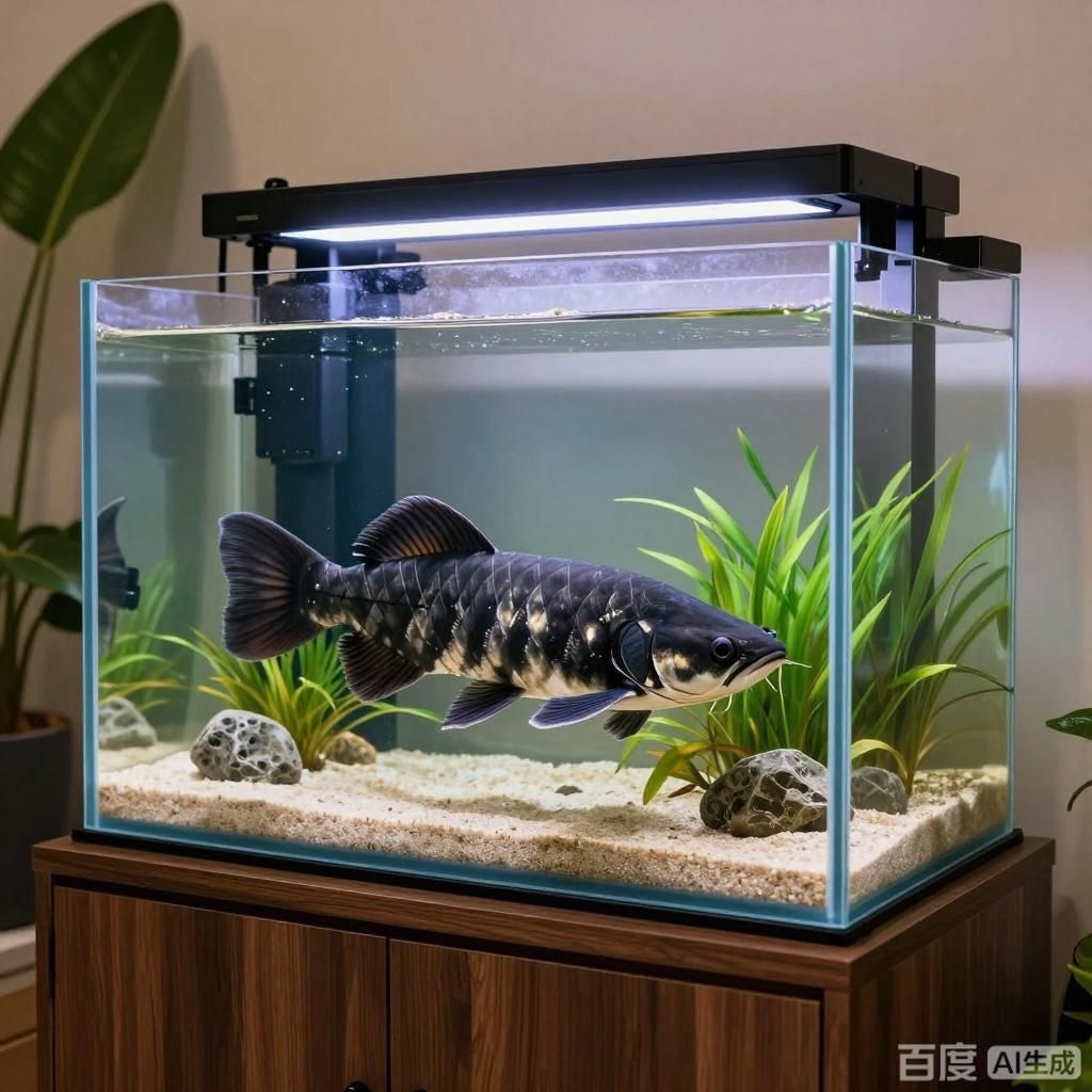 如何為黑鱗龍魚營造一個安全的環境，黑鱗龍魚的飼養方法