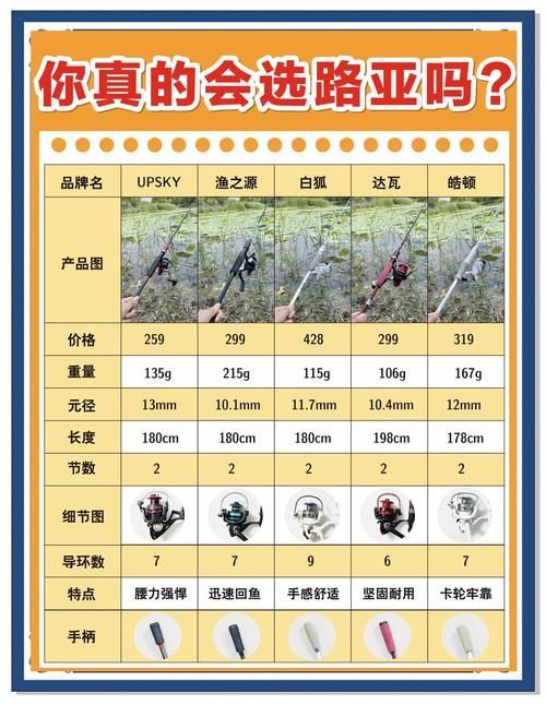 觀魚釣魚裝備有哪些型號可選，觀魚釣魚裝備哪個品牌最好