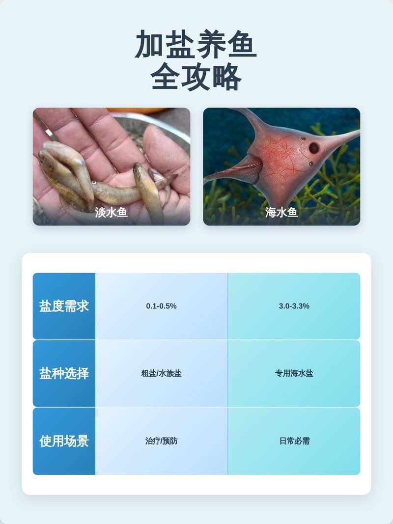哪些魚不適合撒鹽，不是所有的魚都適合撒鹽
